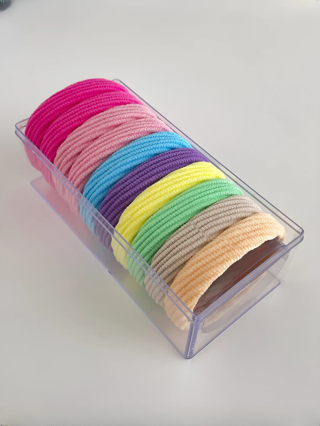 Multicolour spirals, 10 pcs, box