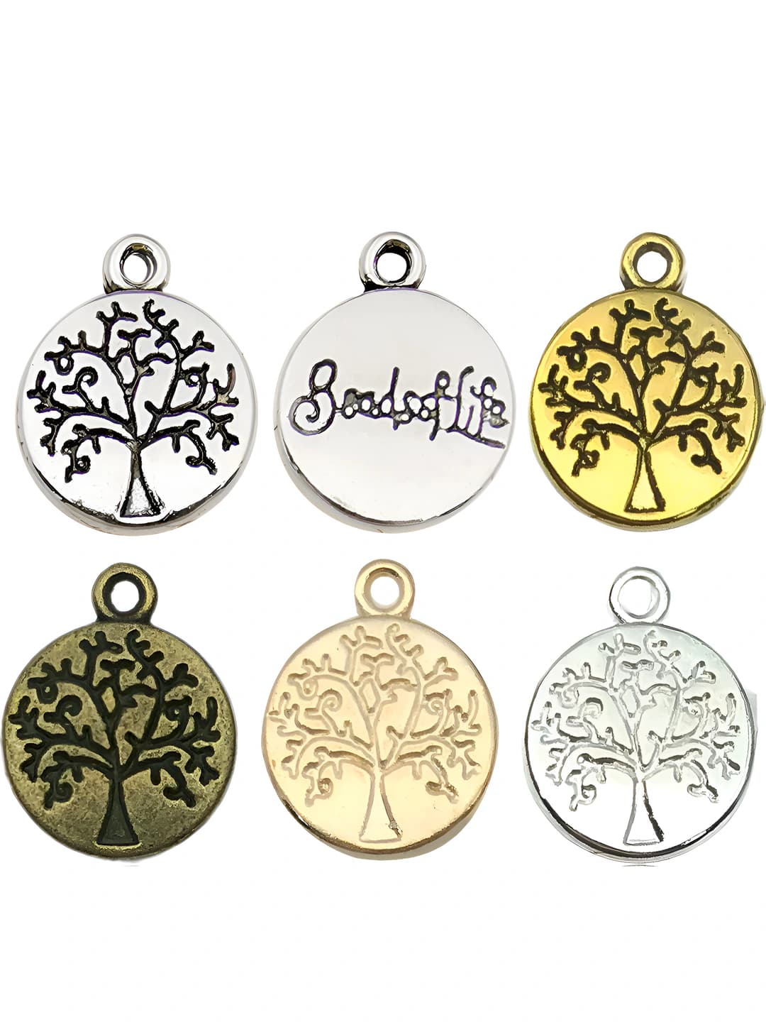 Aylana harflar plaka seedoflife 13x16mm-1.3g