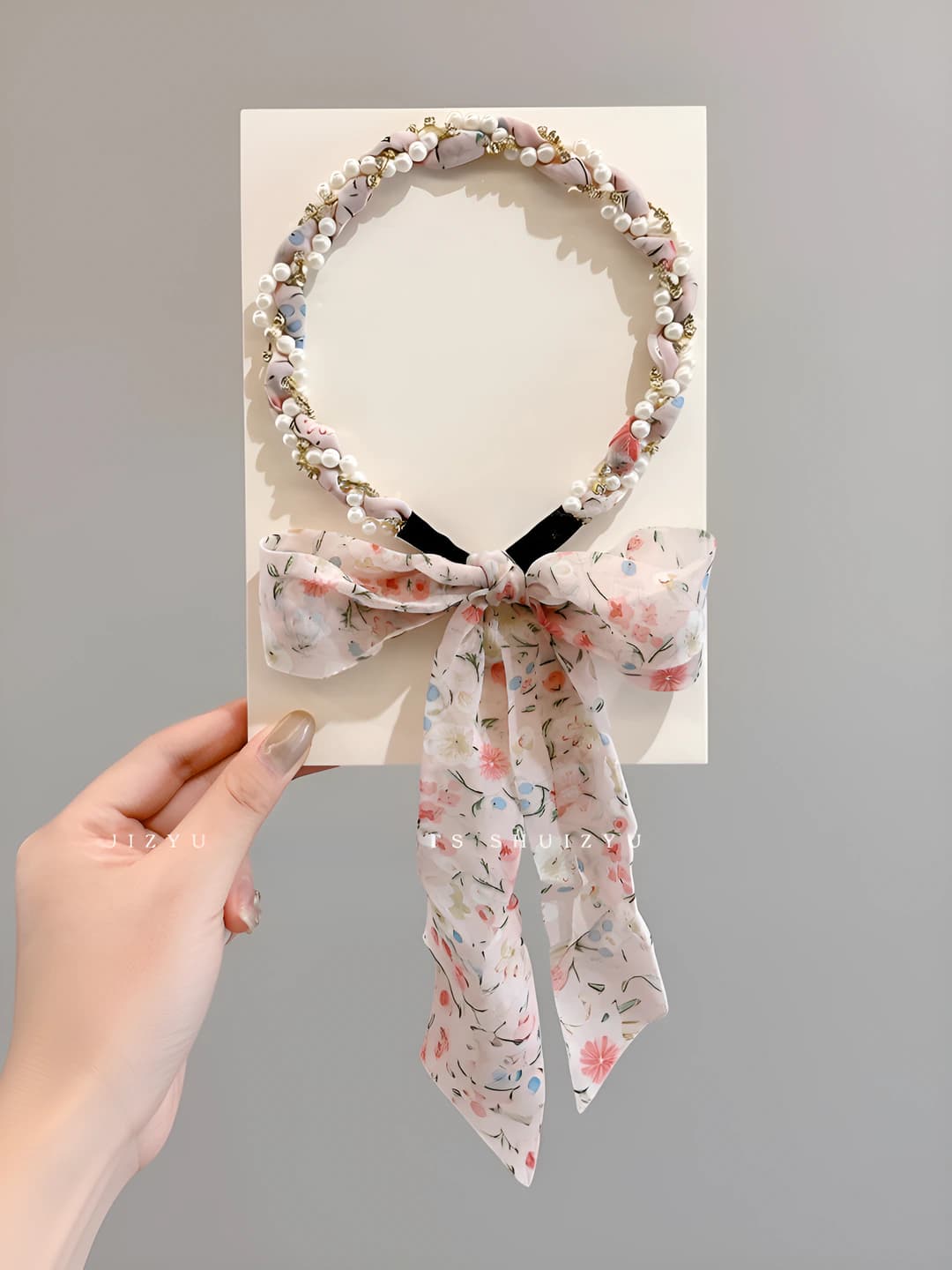 8# Pink small floral