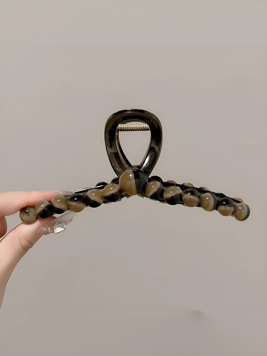 Градиентные круглые бусины, 15.1 см