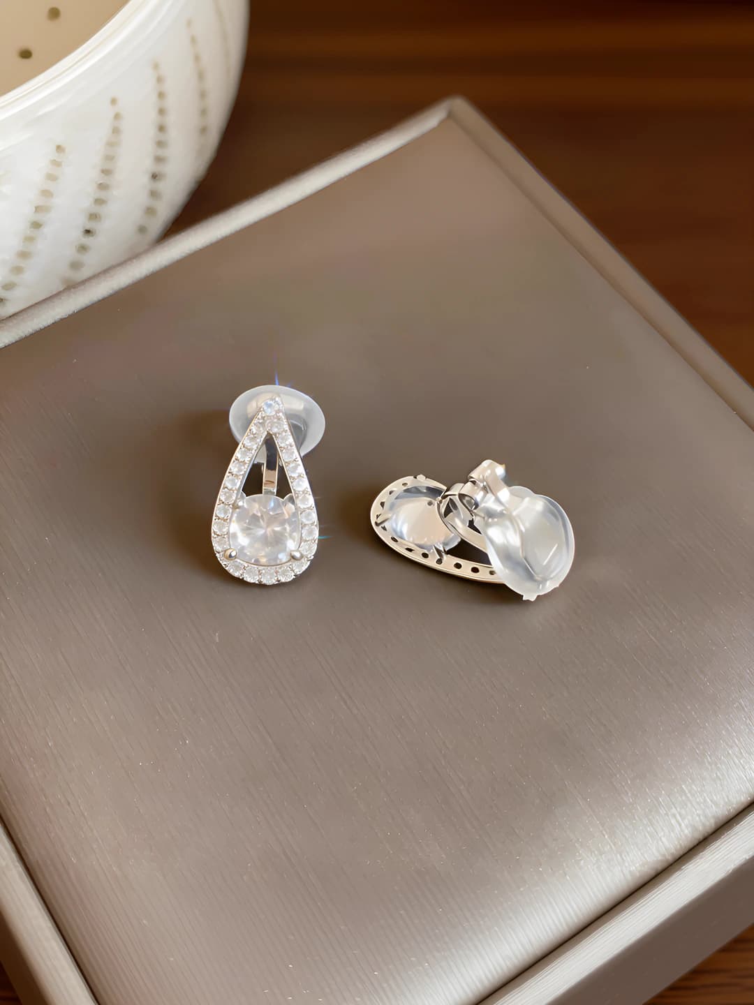 Ear clip - Silver (Gold Plated)