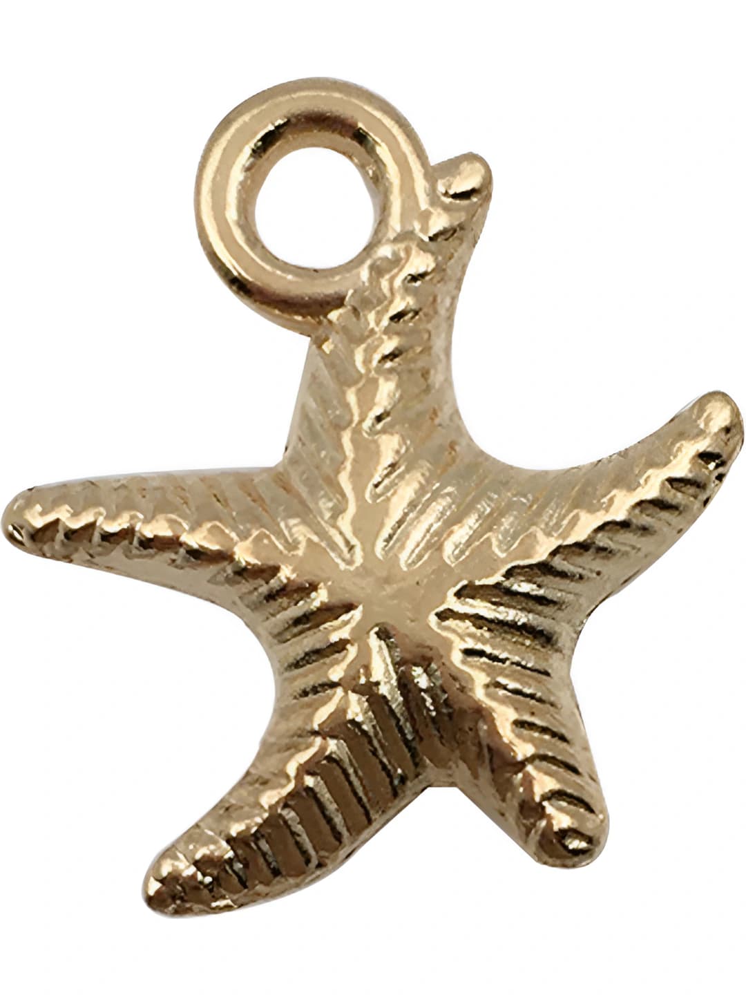 Kc золото, морская звезда 13x15.5mm-0.8g
