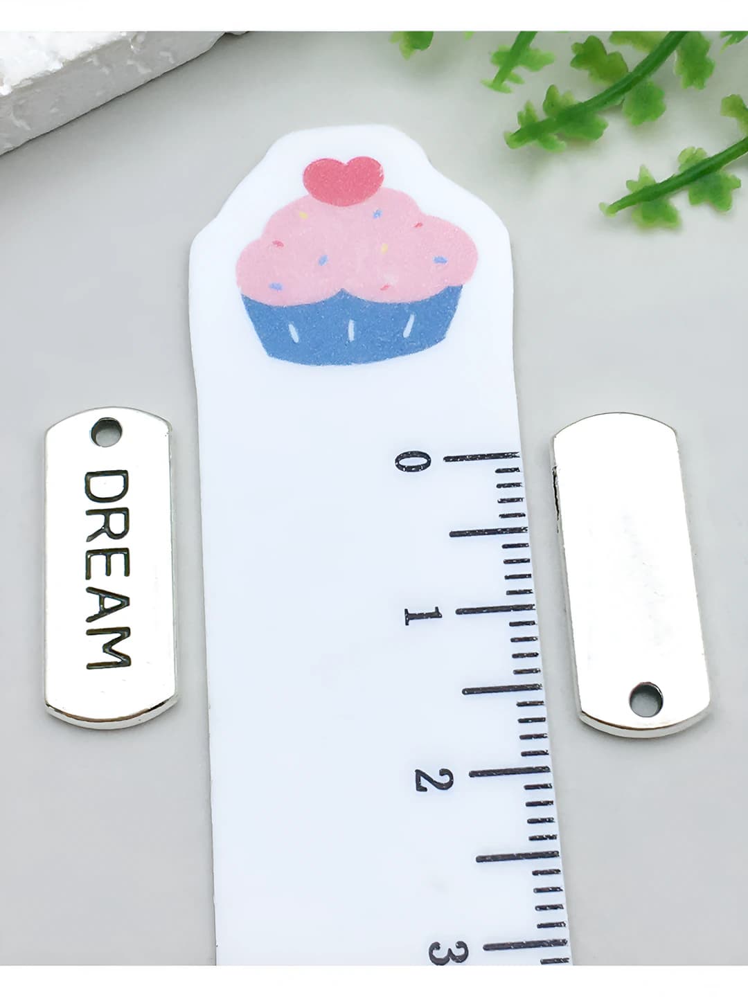 1 ta to'g'ri burchakli dream harfi 8x20mm-1.5g