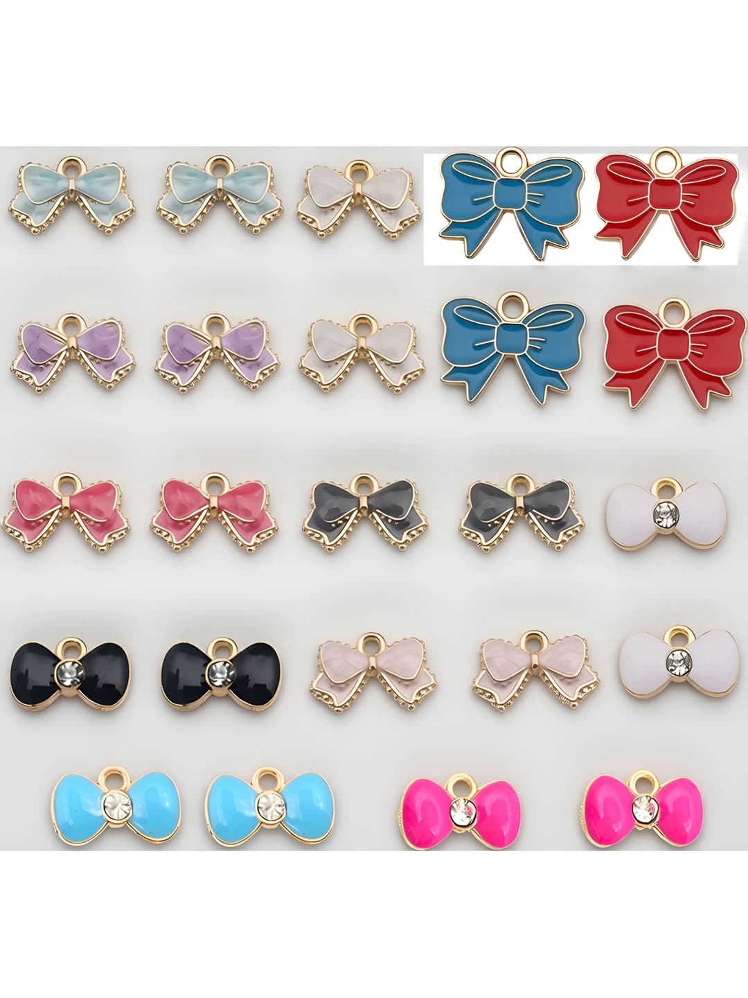 24 dona Aralash bow tie to'plam-12 variant-18.8g-SN762