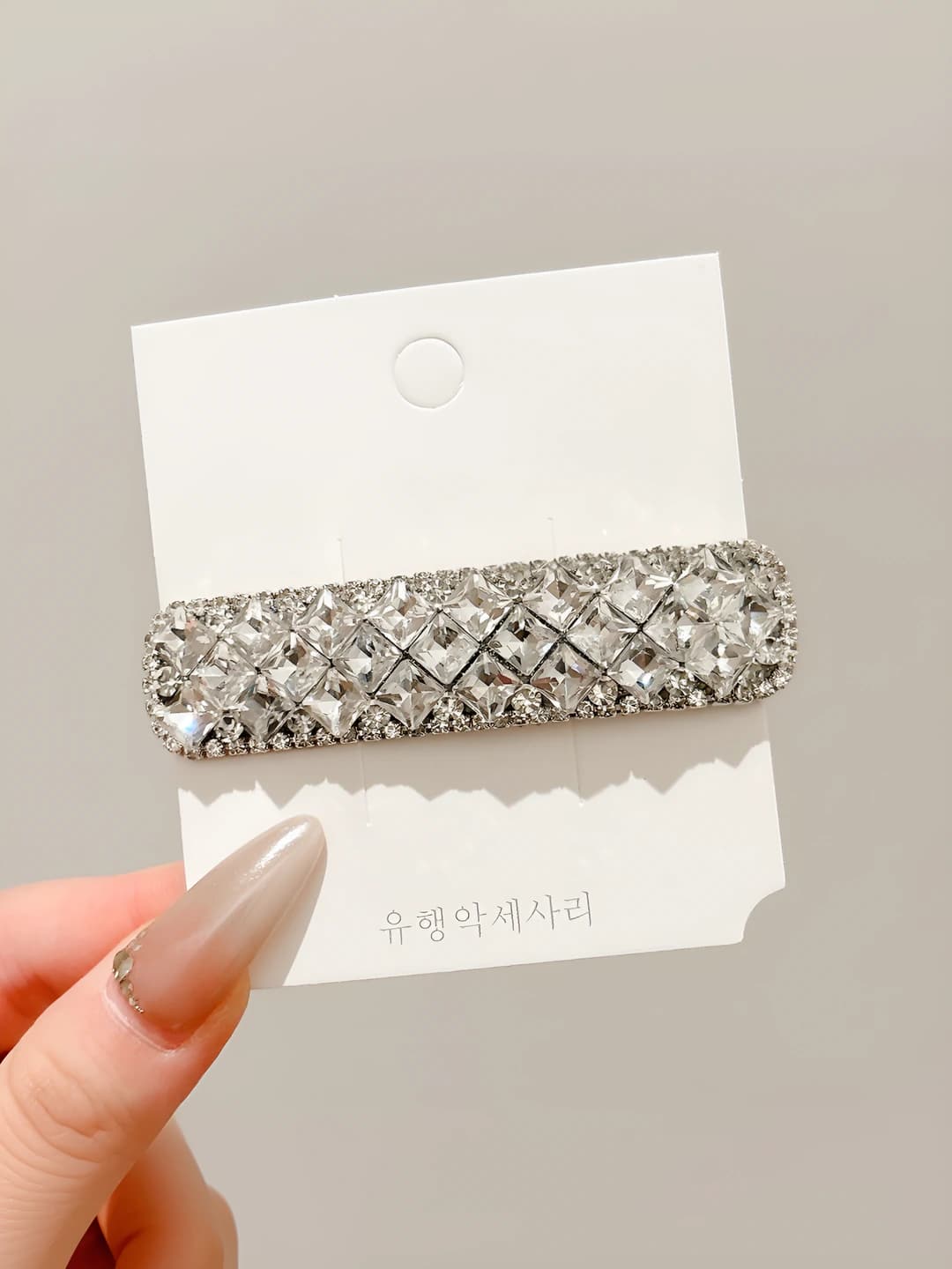 1# Kristal oq, sirkon, 7.5 sm