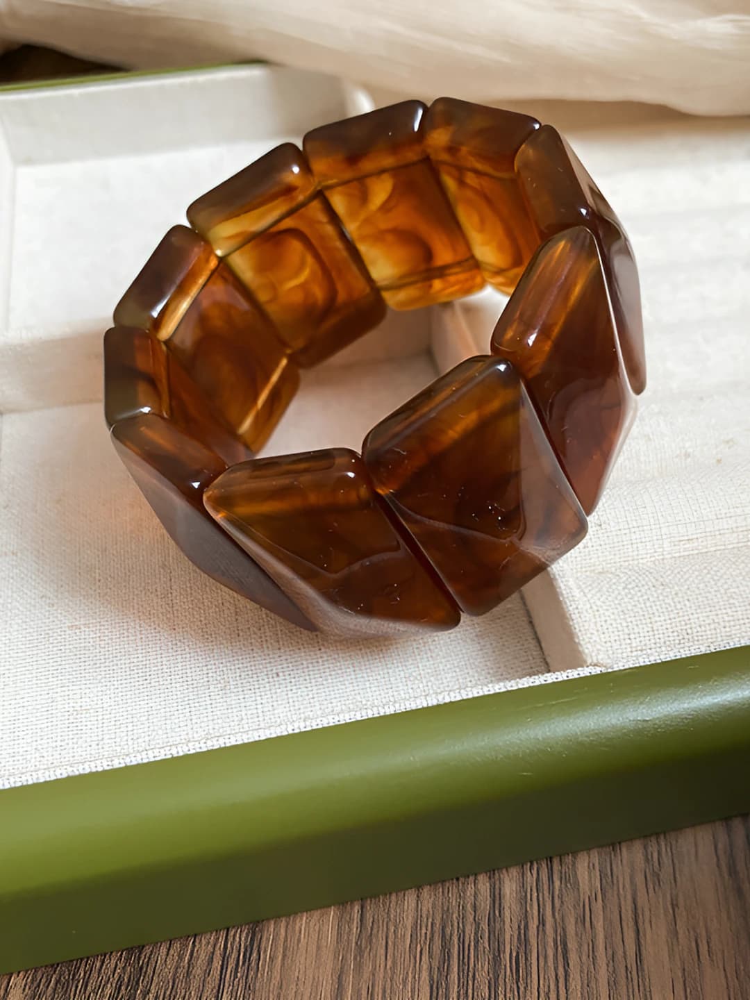 17# Bracelet - Dark coffee