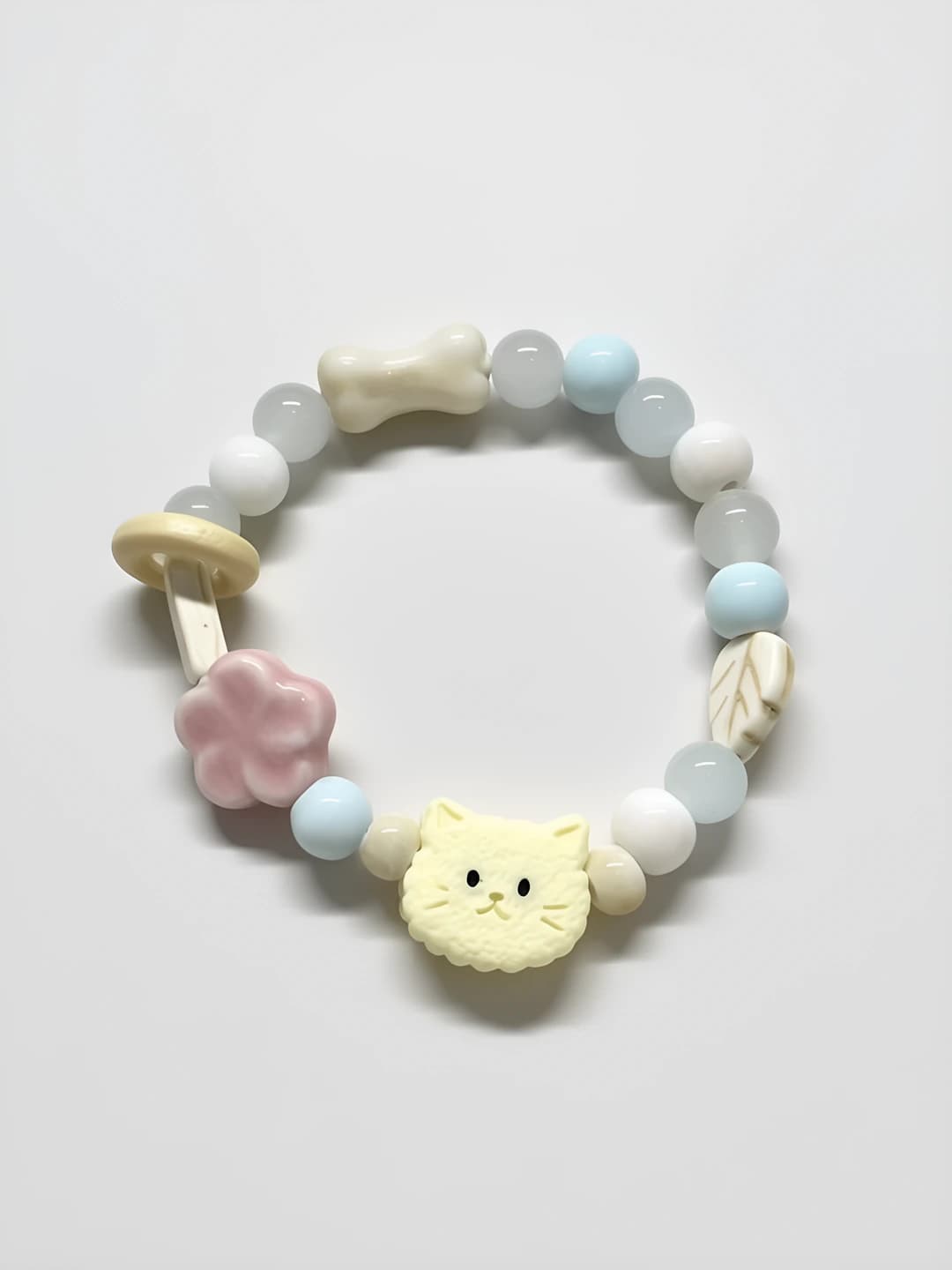 Sakura cheese kitten bracelet [1 pc]