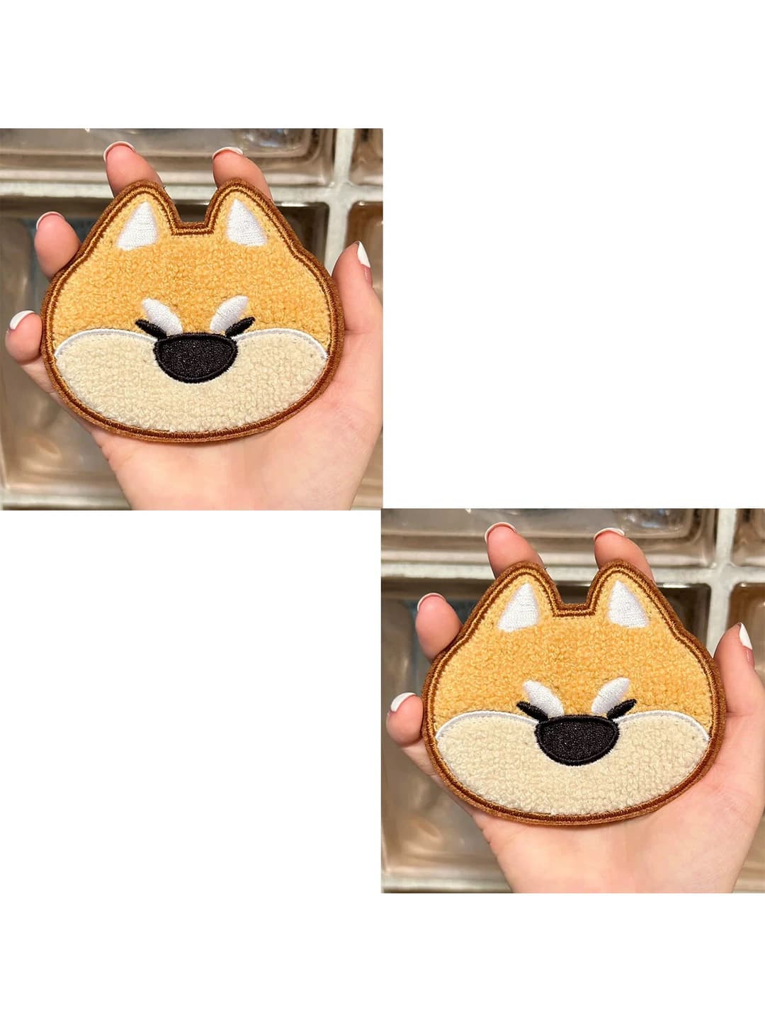 Sariq shiba inu soch qisqichi (1 juft)