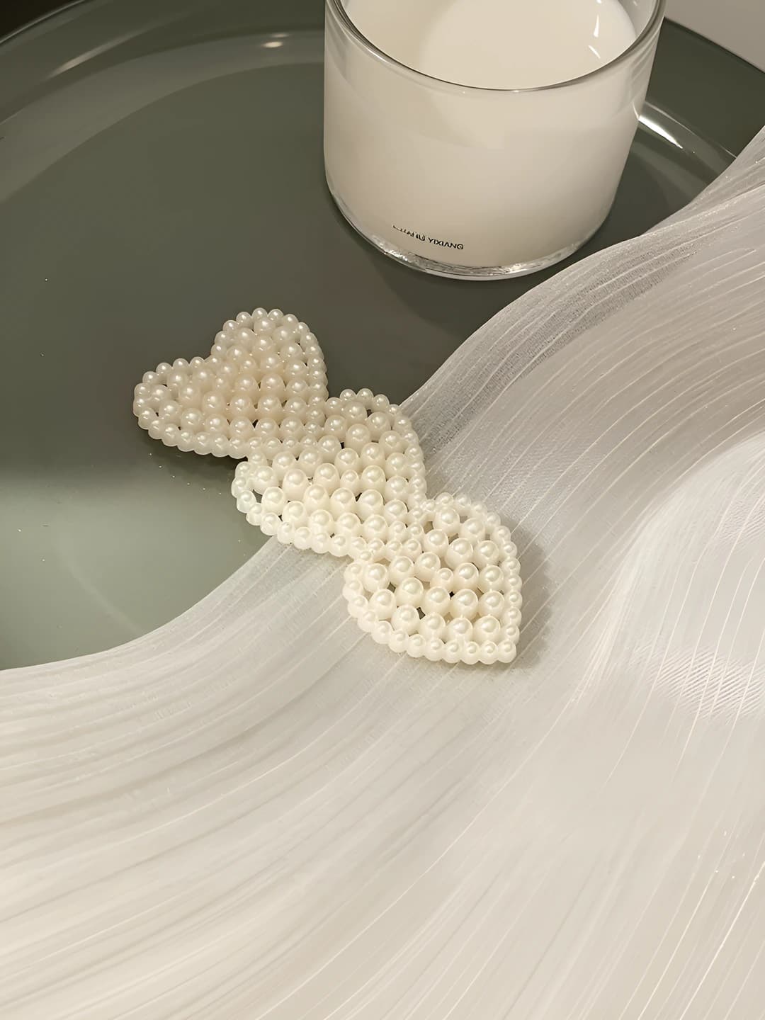 3# Three hearts clip 8 cm