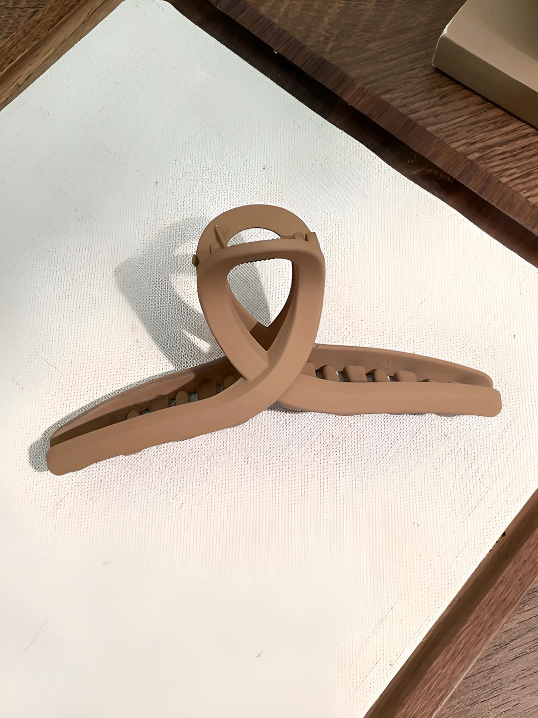 Xaki rangli Y klips, 11 sm