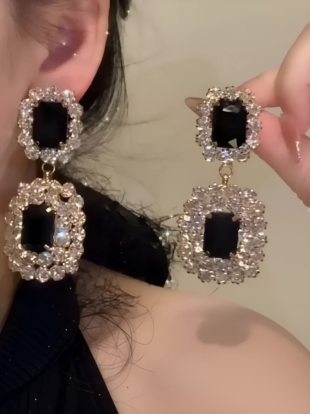 Серебряная игла - Чёрный - Серебро