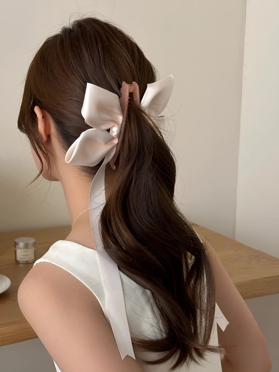 3#Pink - clip approx. 13 cm ribbon approx. 10.5 cm ribbon approx. 13 cm
