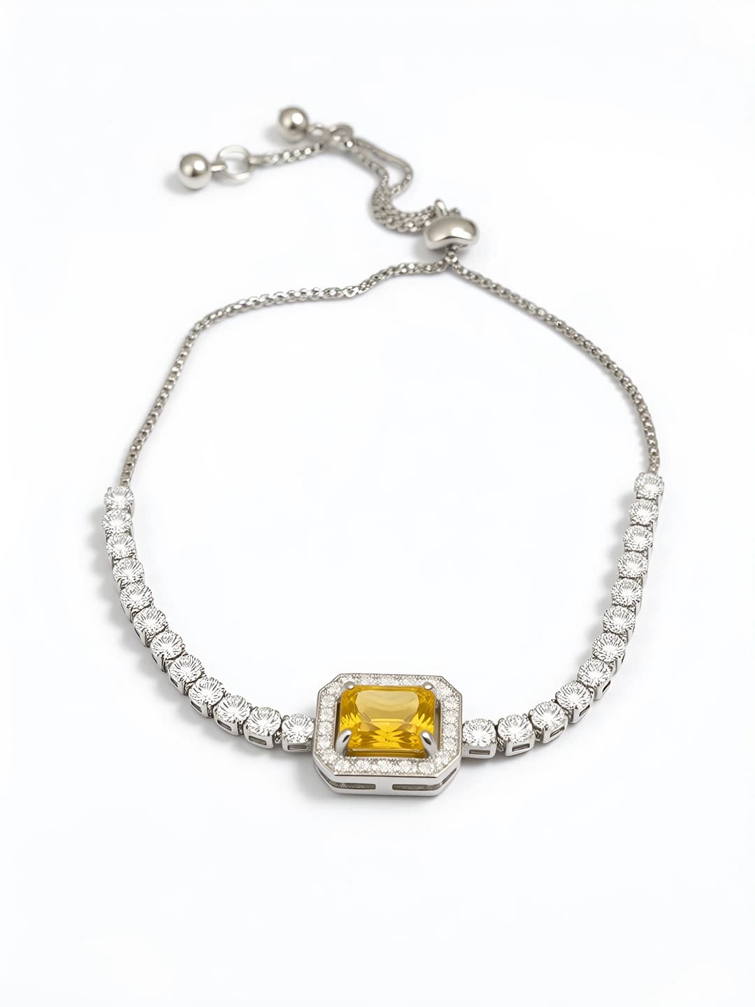 77# Bracelet - Sariq - To'g'ri to'rtburchak