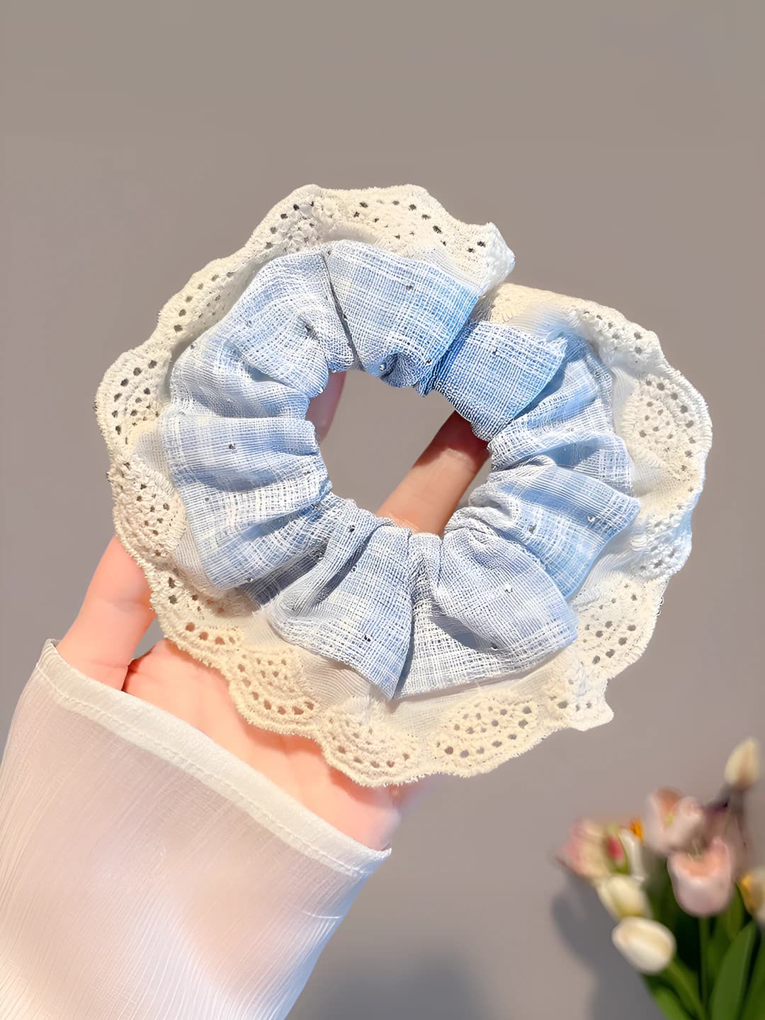 Blue rhinestone 10 cm