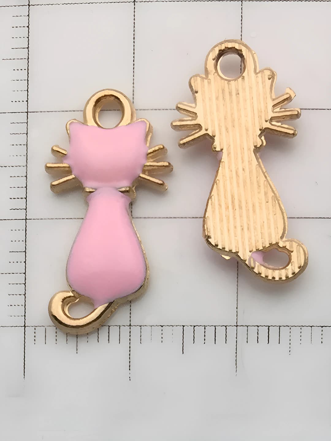 Розовый, 11x22mm, 1g