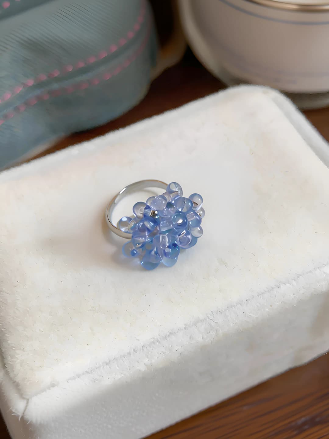 Ring - Silver - Blue