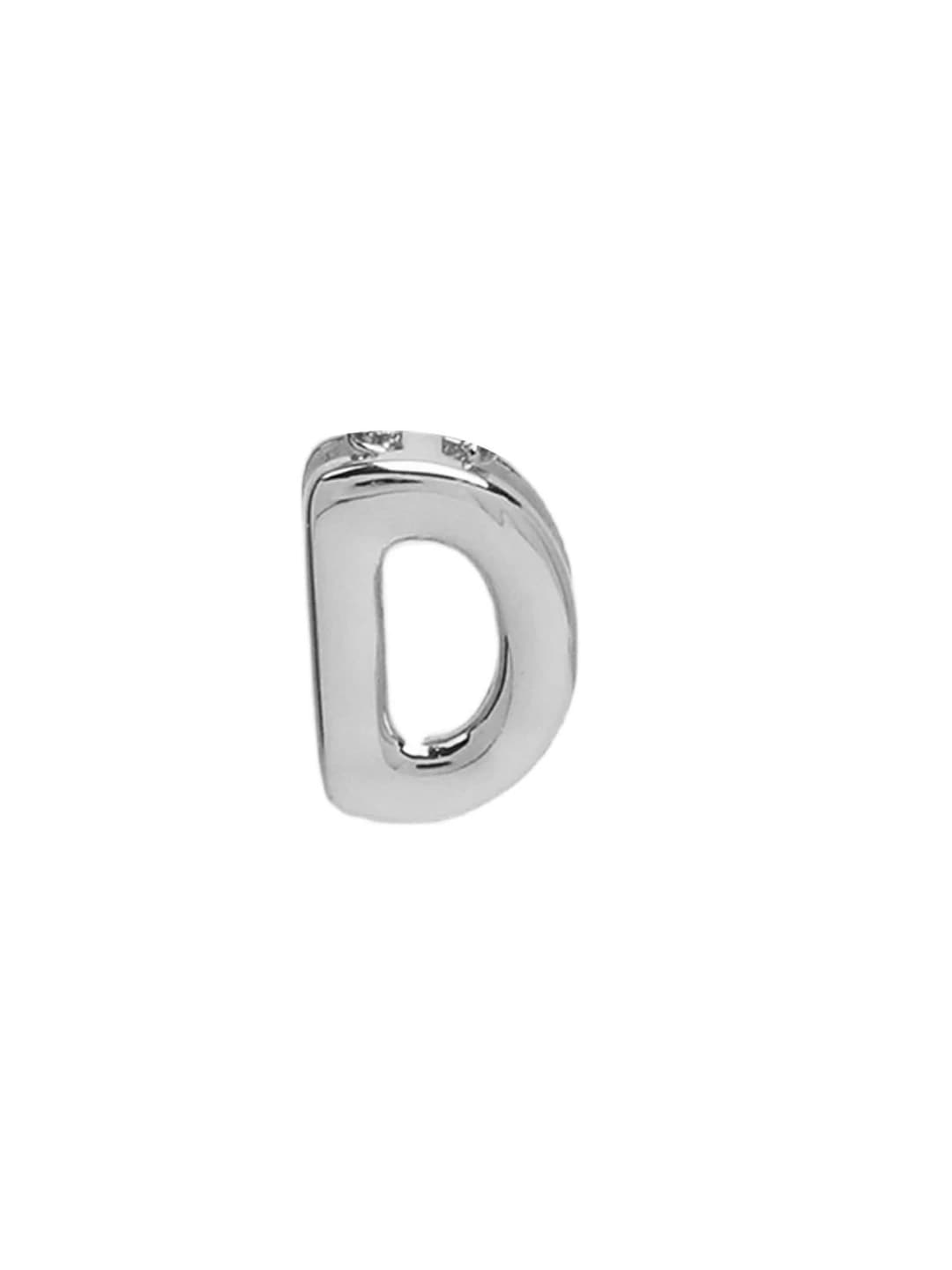 White gold D (pendant)