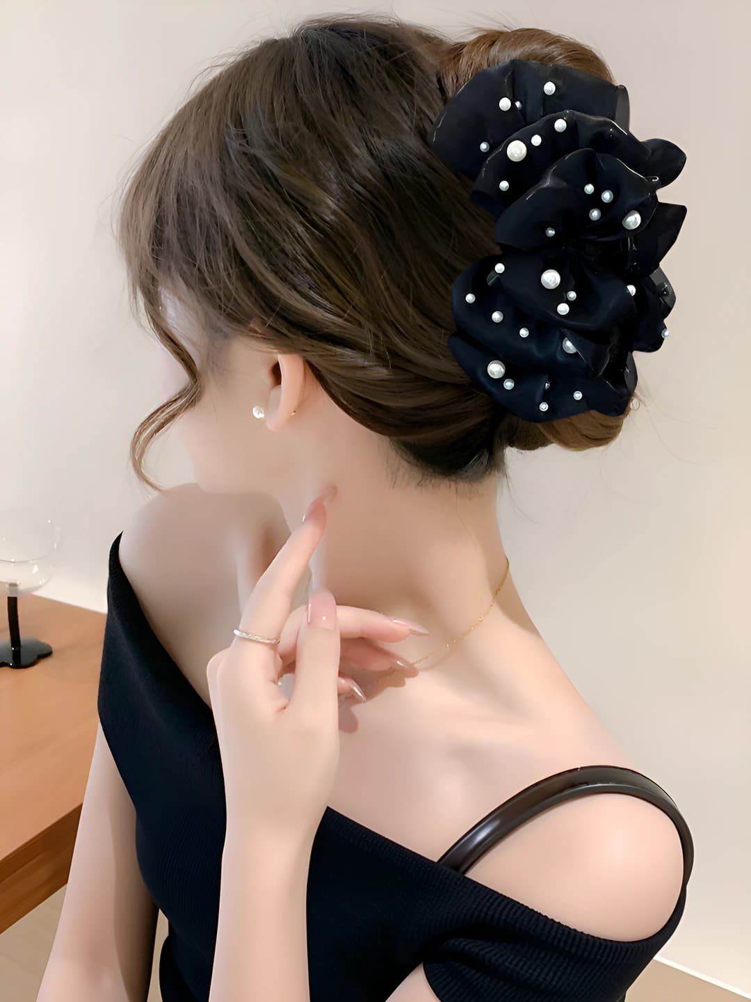 2# Чёрный-базовый зажим 13cm