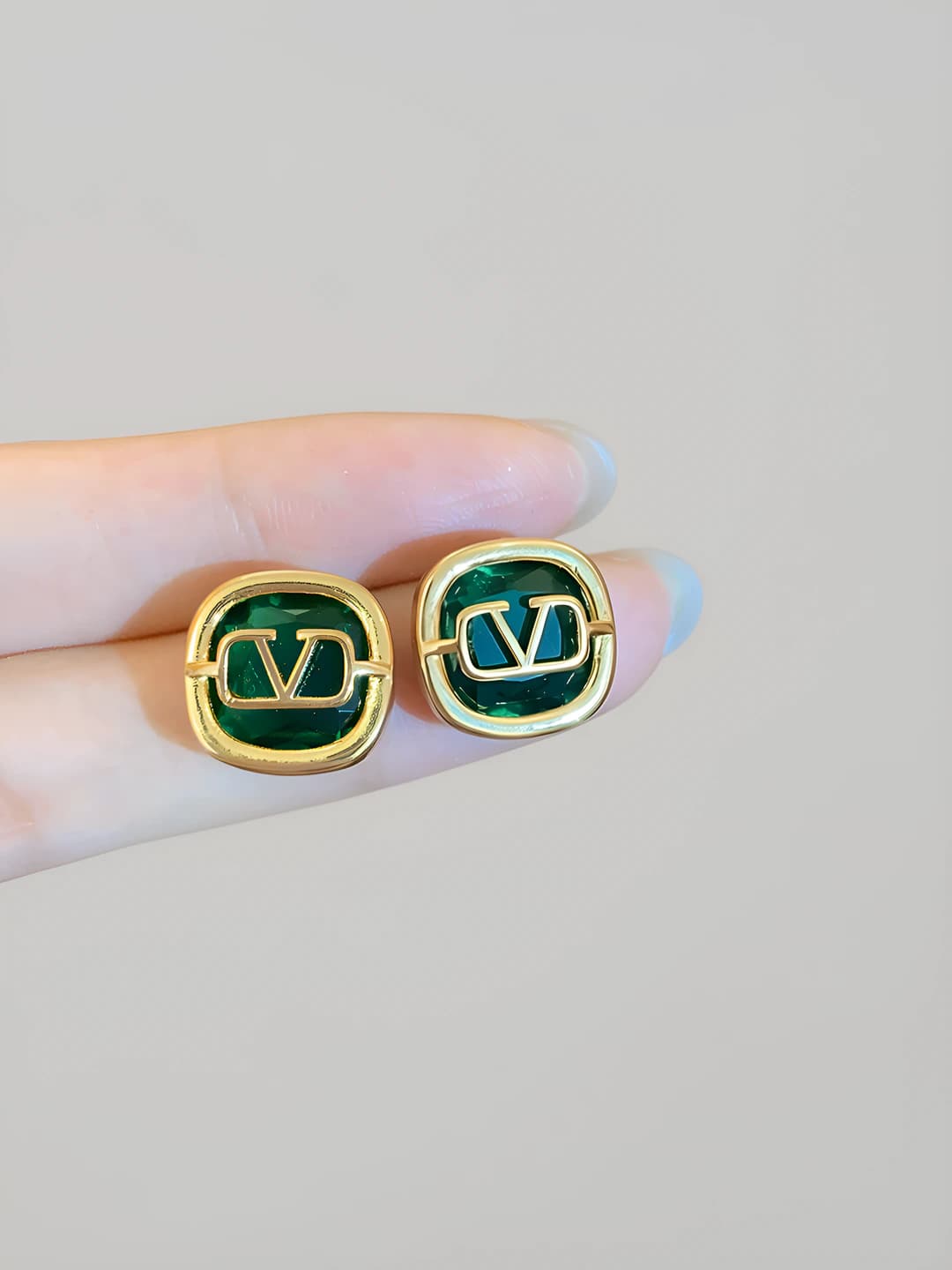 115# Silver - Gold - Green