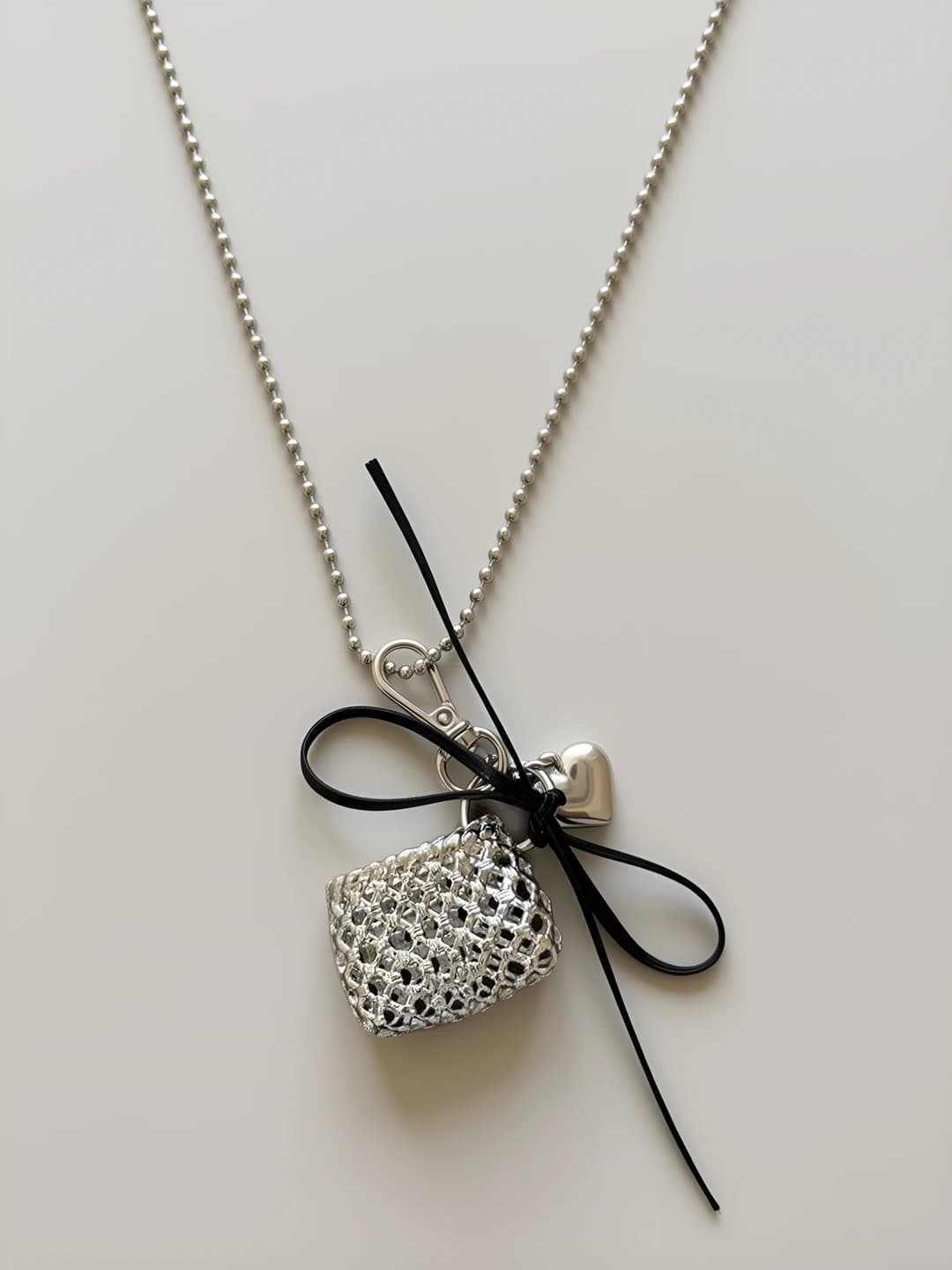 Woven bag long chain