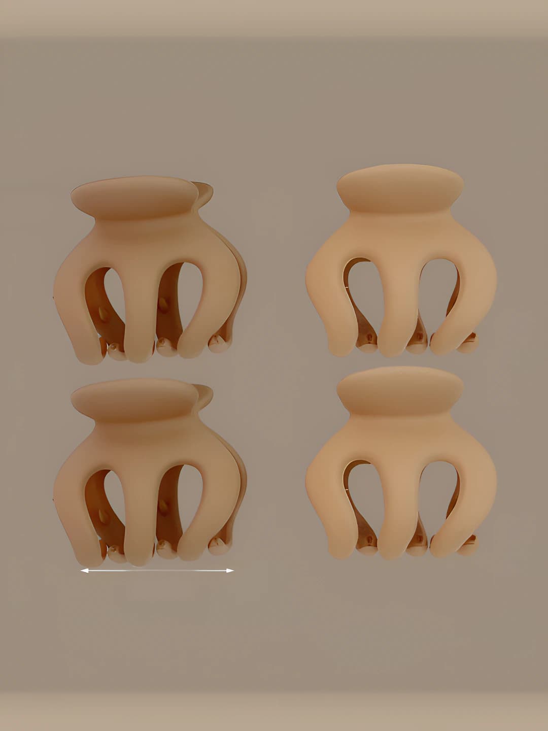 Большой, хаки, 4 шт