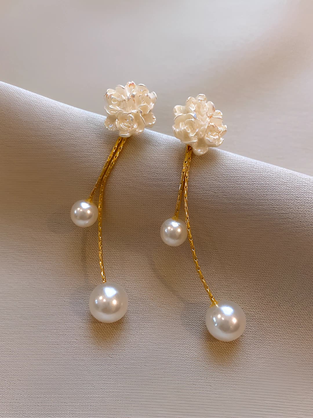 43# Silver pin - Gold - White
