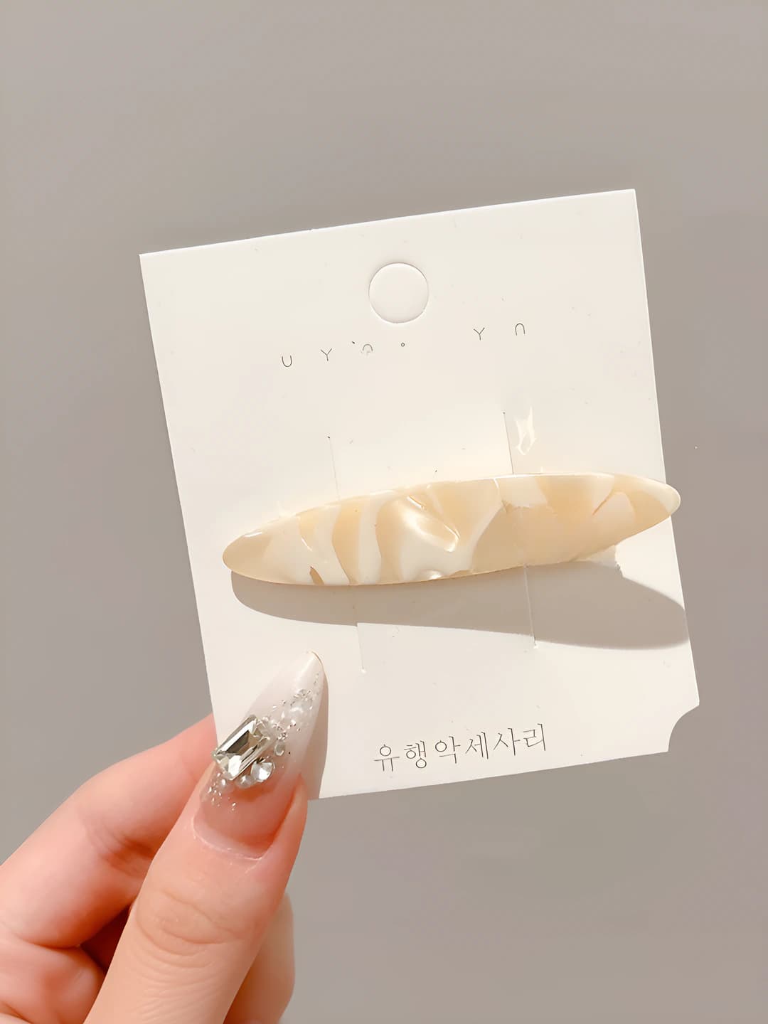 5# Cream apricot 6.7 cm
