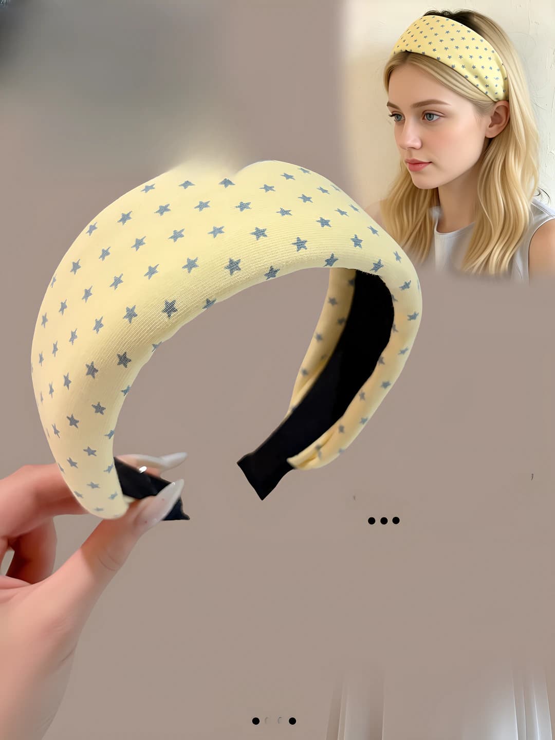 Women's star headband, 2026, premium, daily, fashionable