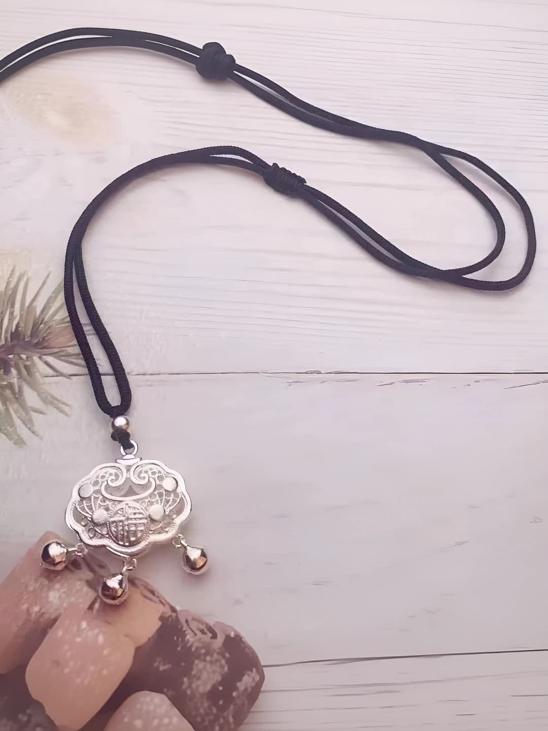 Safety lock chain [Silver]
