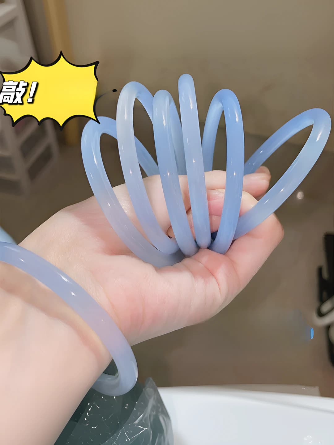 Glacier blue 1 pc, 62mm
