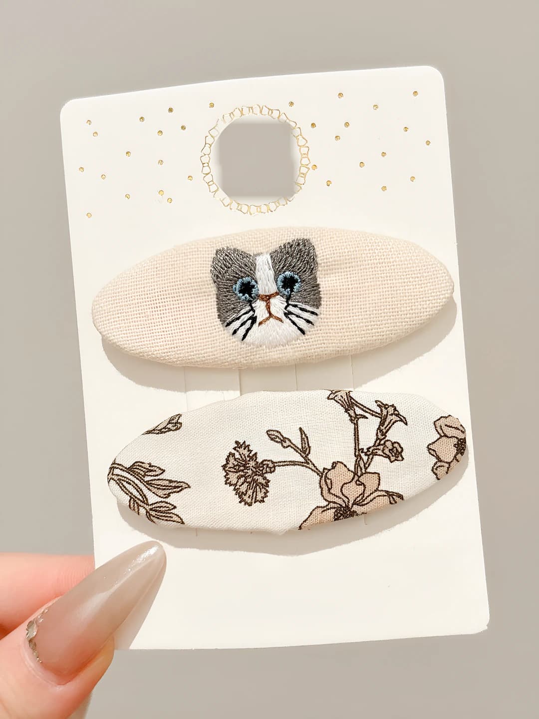 1# Oqsimon floral cat - 6.5cm