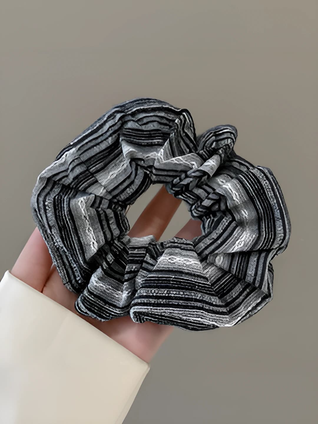 4# Sea salt stripes - Black 9 cm