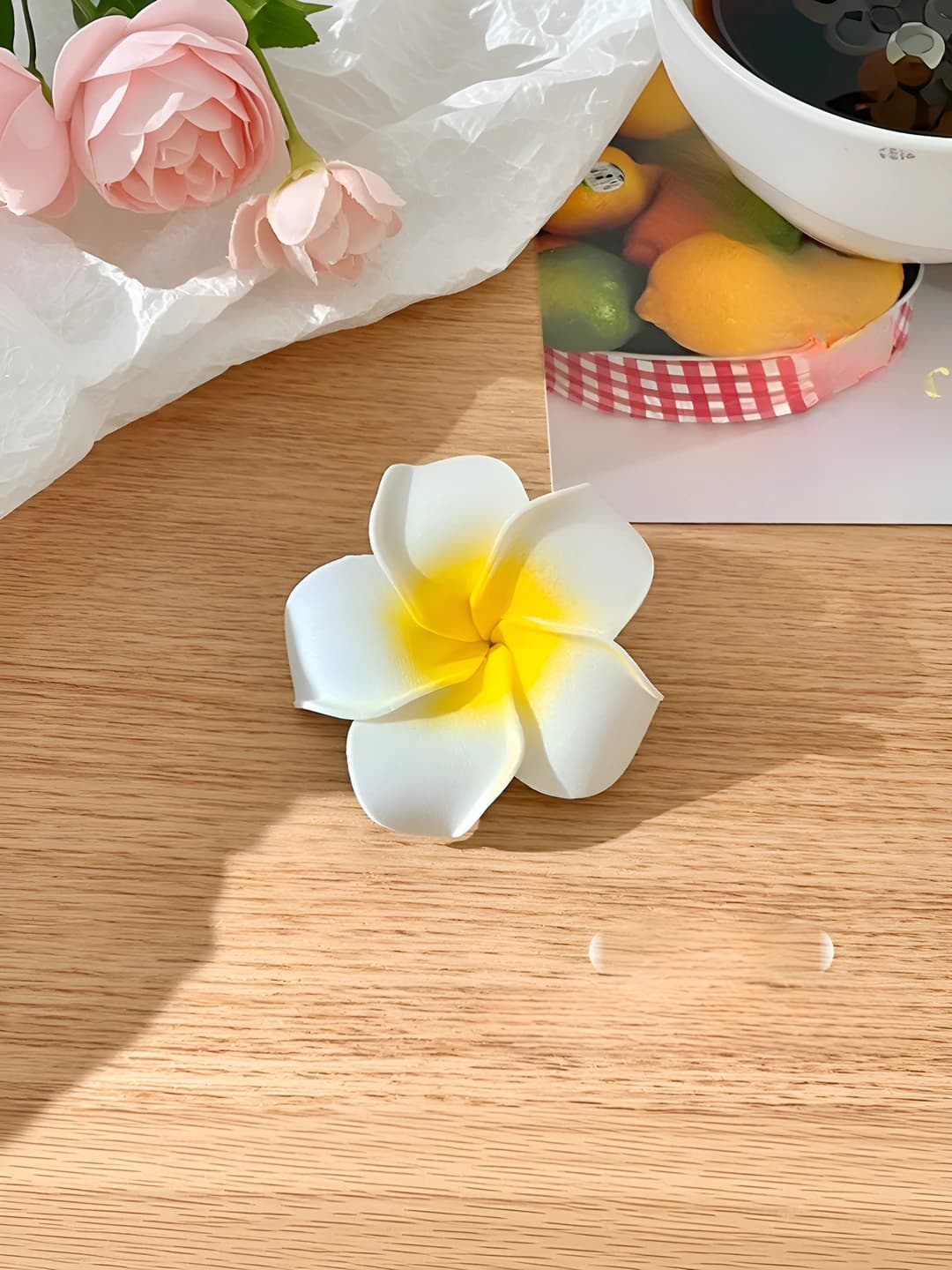 1# Plumeria clip - small 5.5 cm