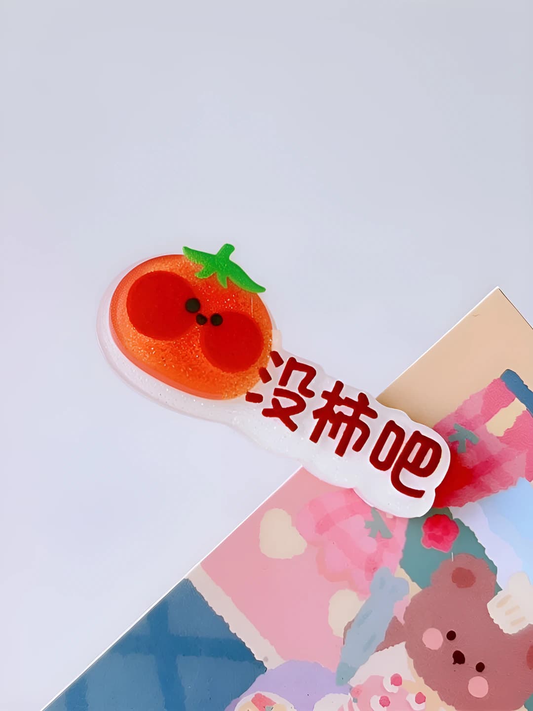 1# Фруктовый зажим акрил ~4.6cm