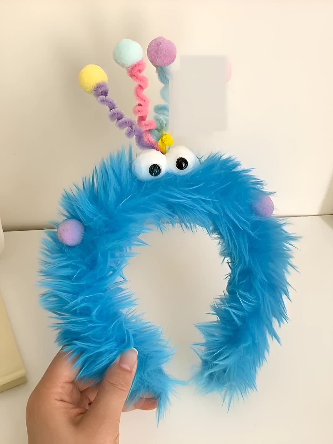 Cute twist headband [Blue]