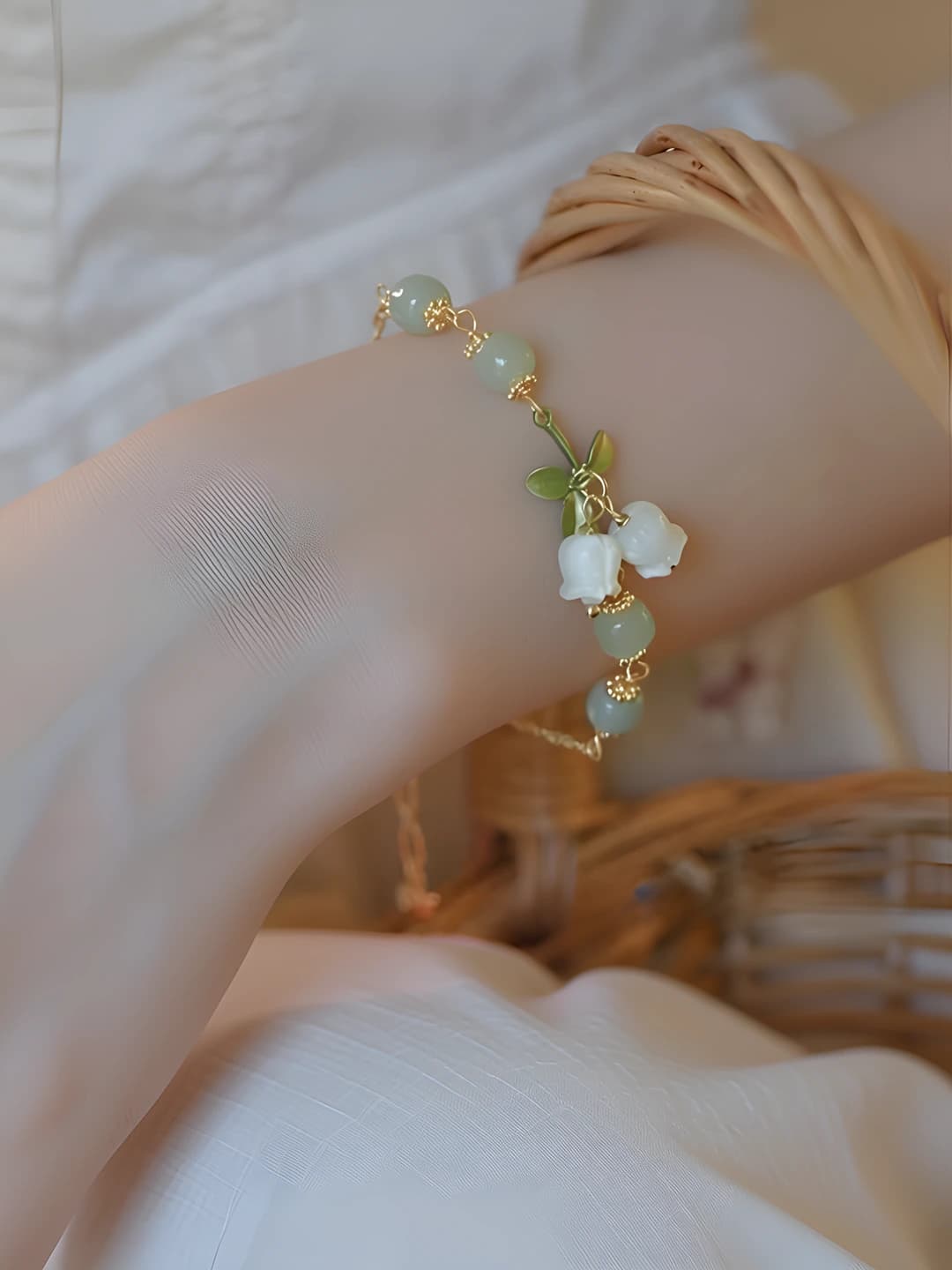 Lily of the valley bracelet