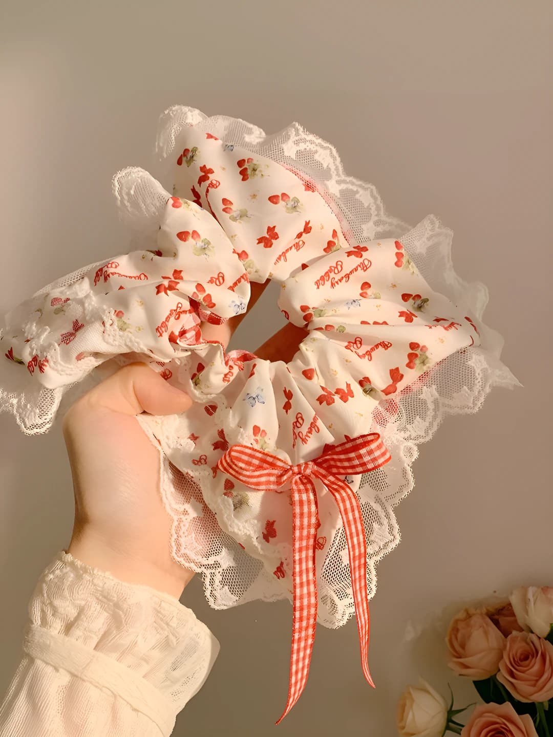 8# Pizza sauce (scarf), 17 cm