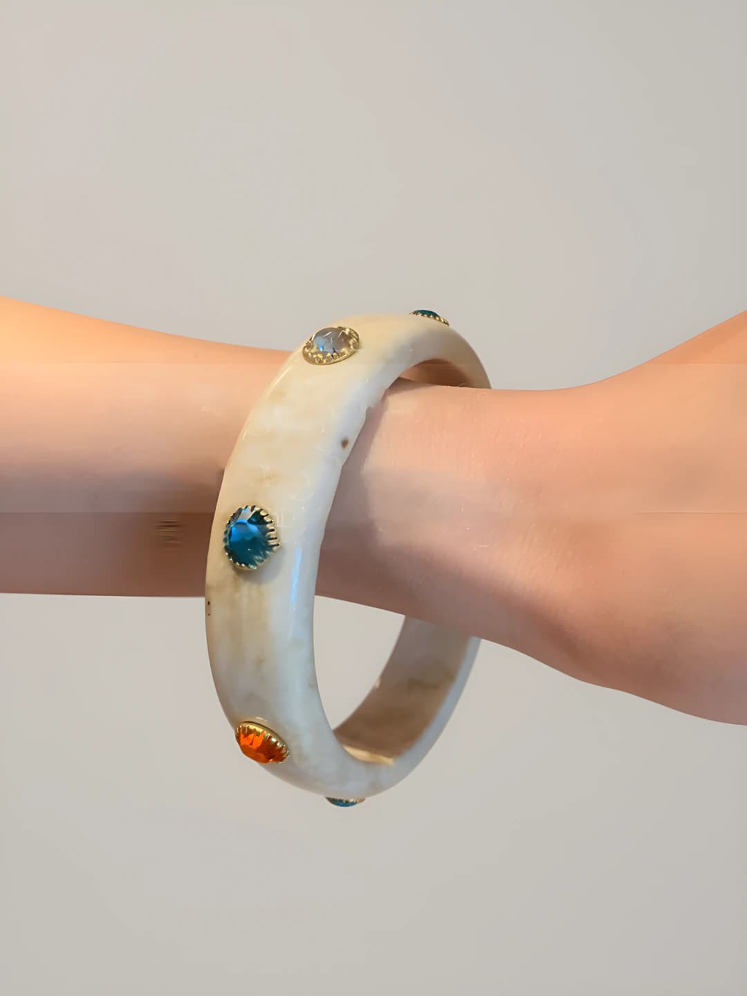 39# Bracelet - White - Multicolour