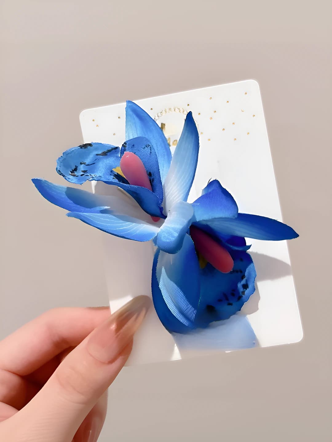 4# Градиент синий 3D фаленопсис