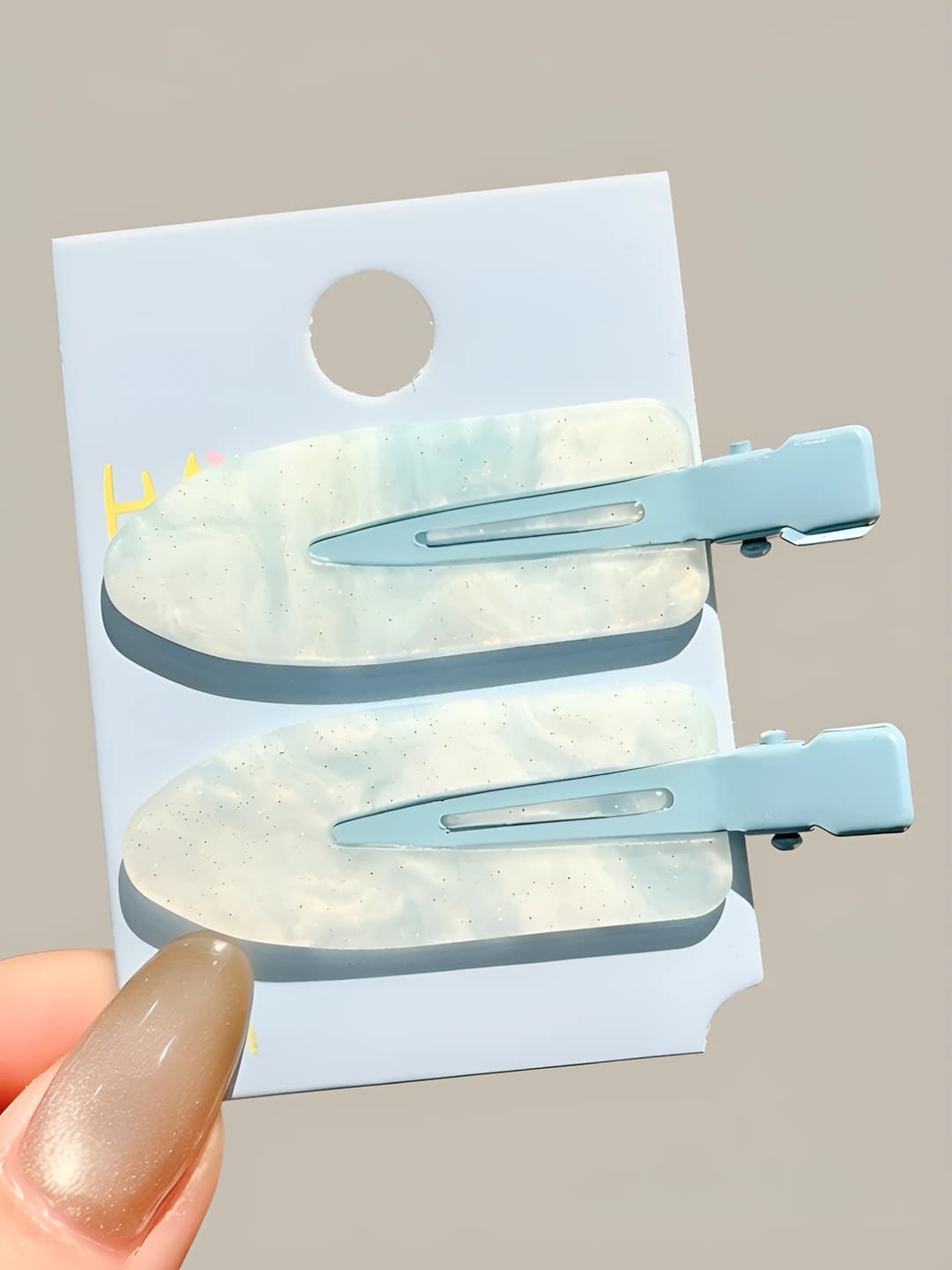 4# Sky blue 2 pcs - 6.5 cm