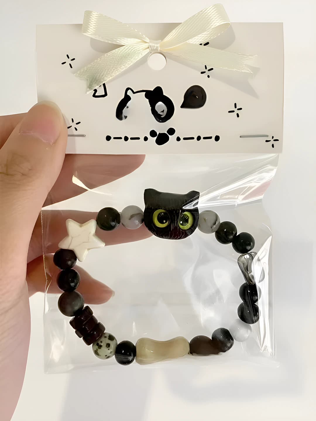Black sesame yellow kitten