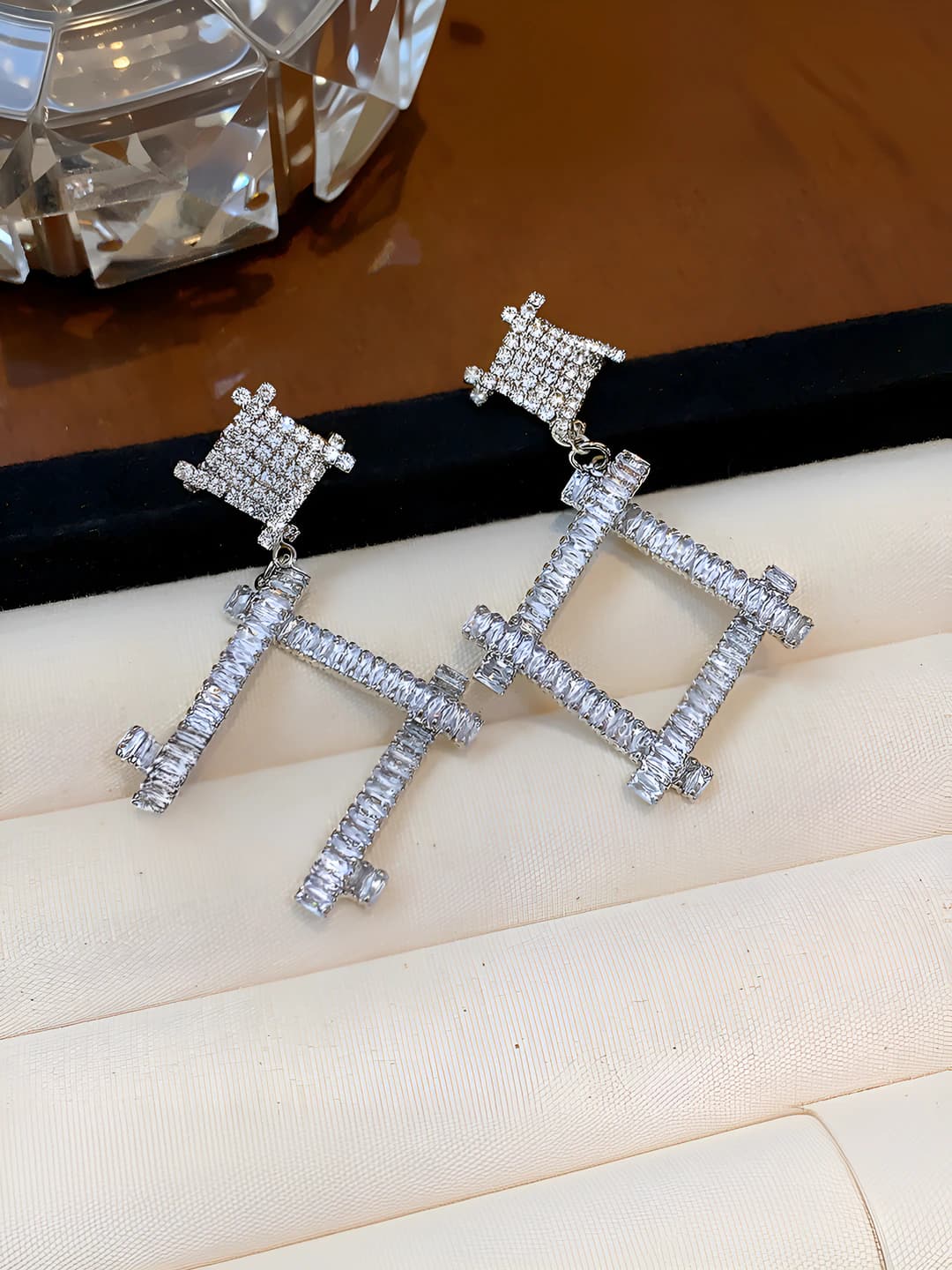 8 Серьги - Серебряный