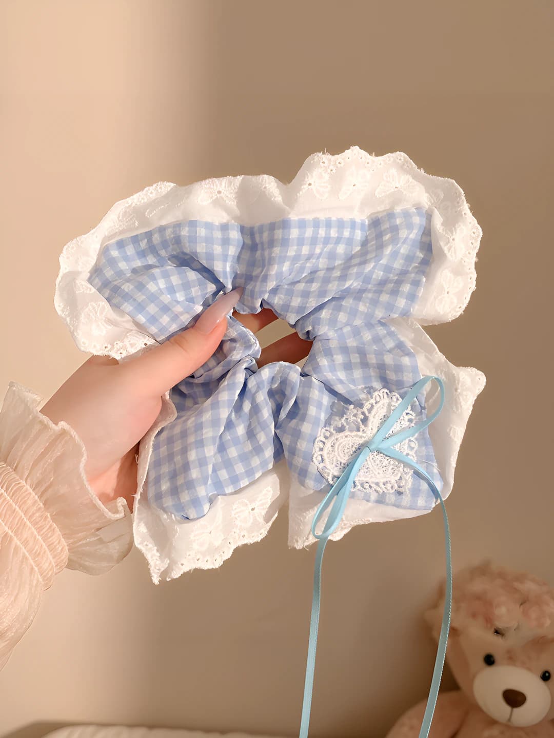 1# Sea salt blue square 23 cm