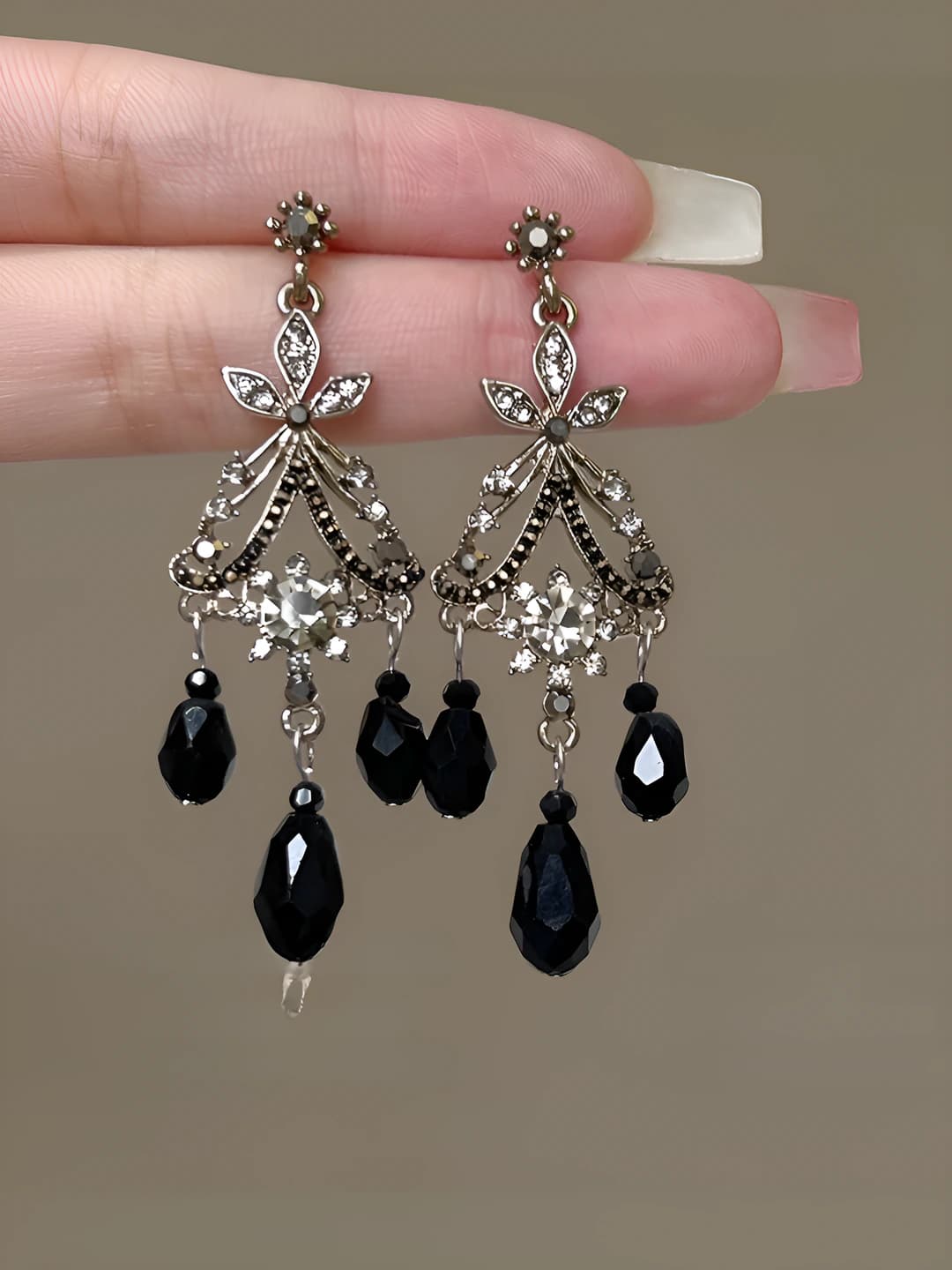 Серебряная игла - Кофейное золото - Чёрный