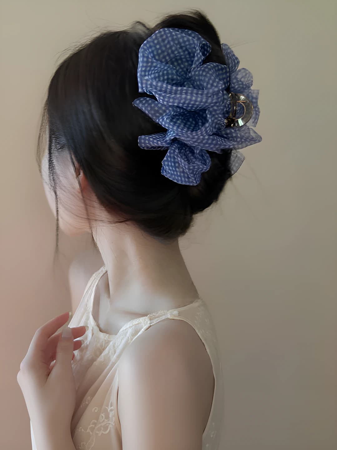 65# Hair clip - Blue