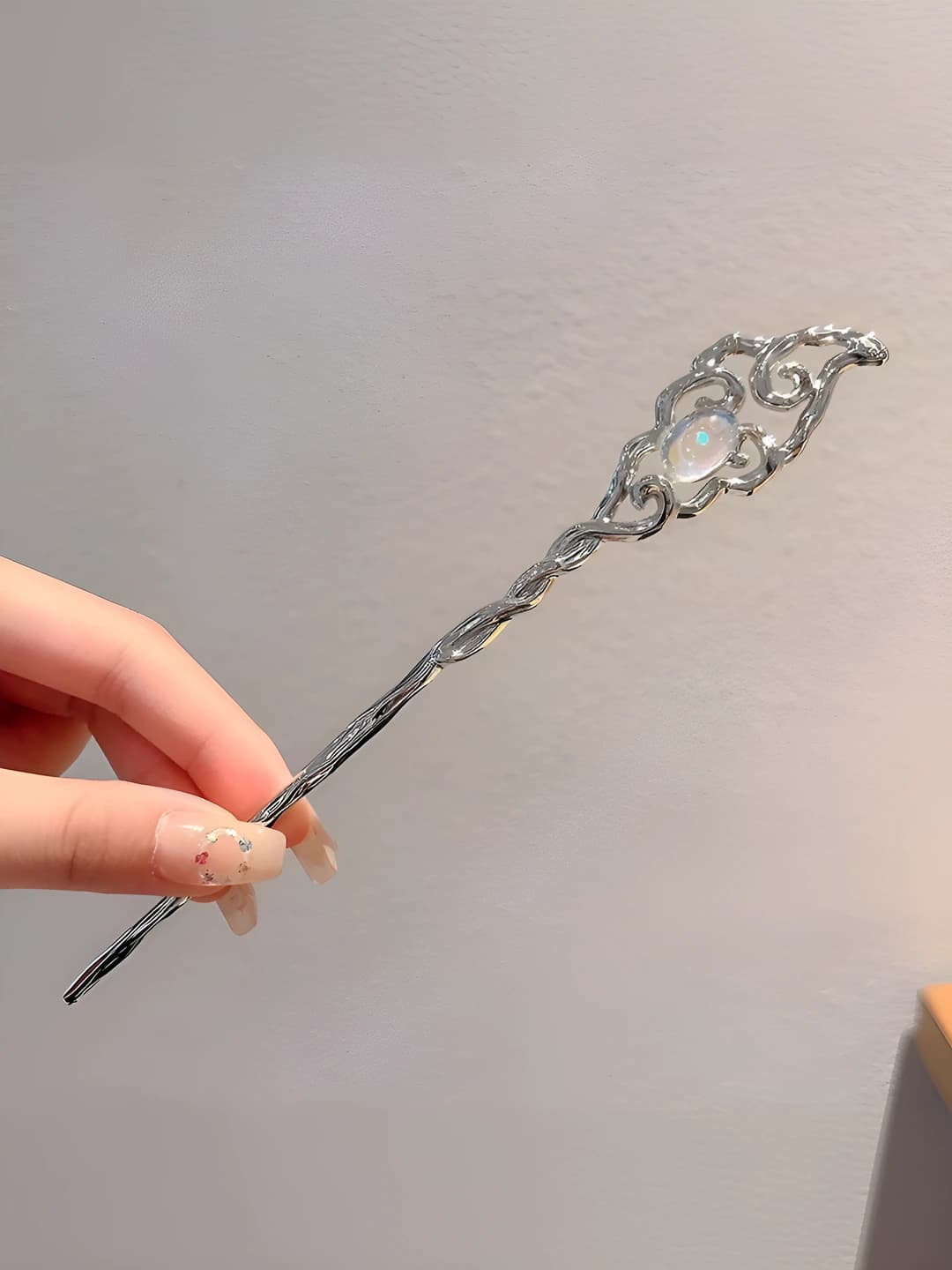 Star stone hair pin