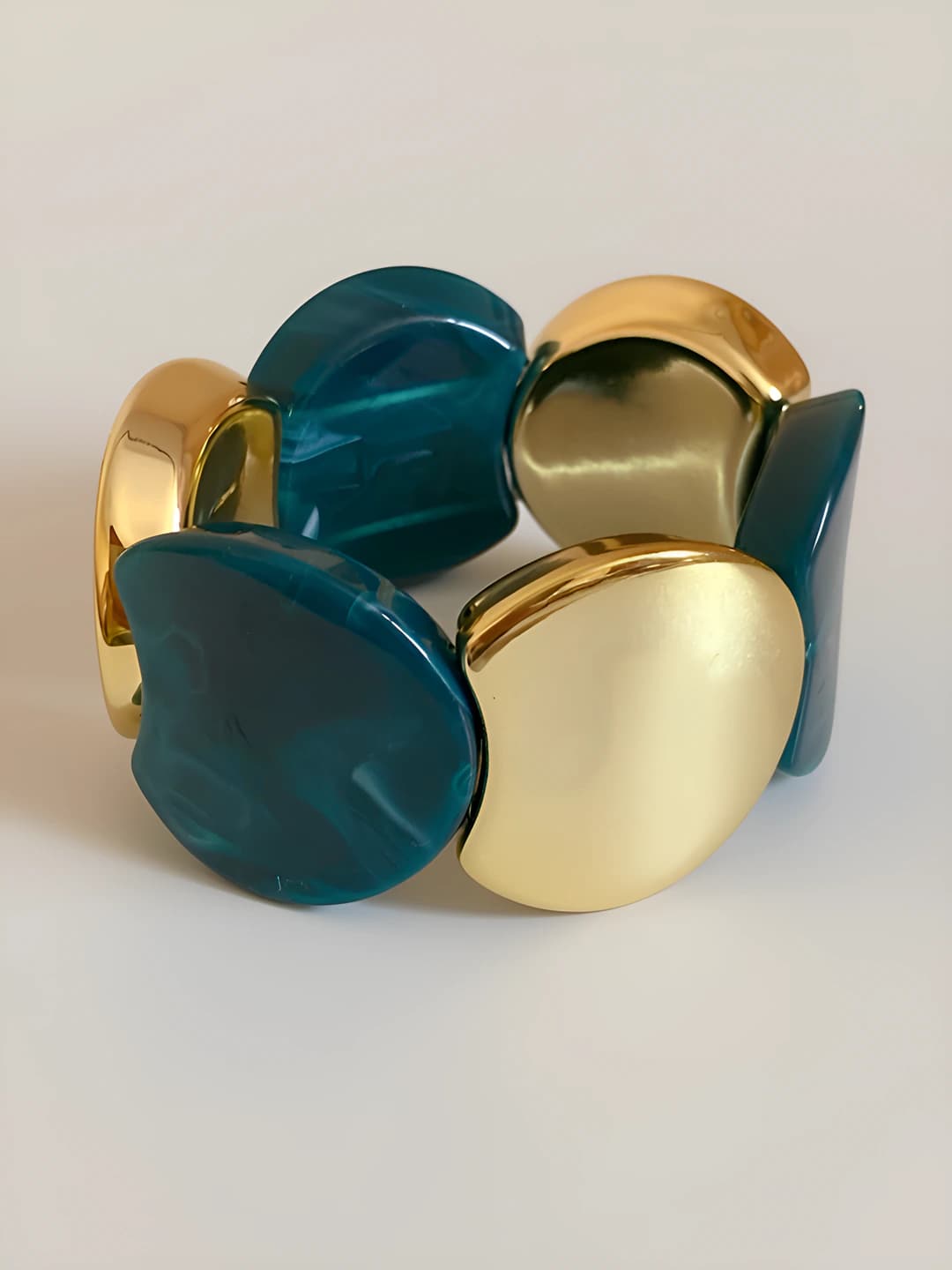 41# Bracelet - Gold - Green