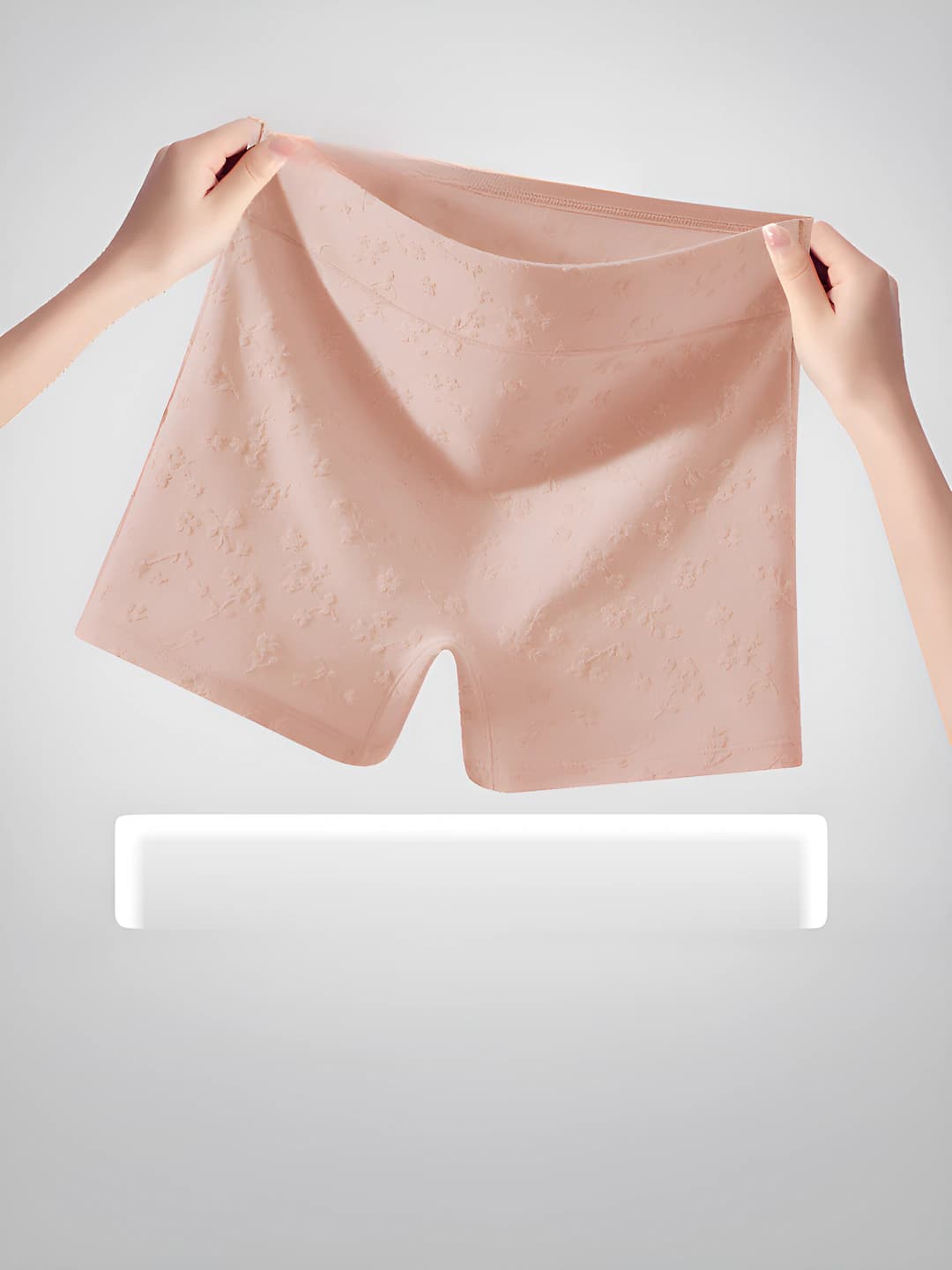 Women's pure cotton briefs, seamless, plus size, breathable, hip-lifting, tummy control, solid colour, all-season