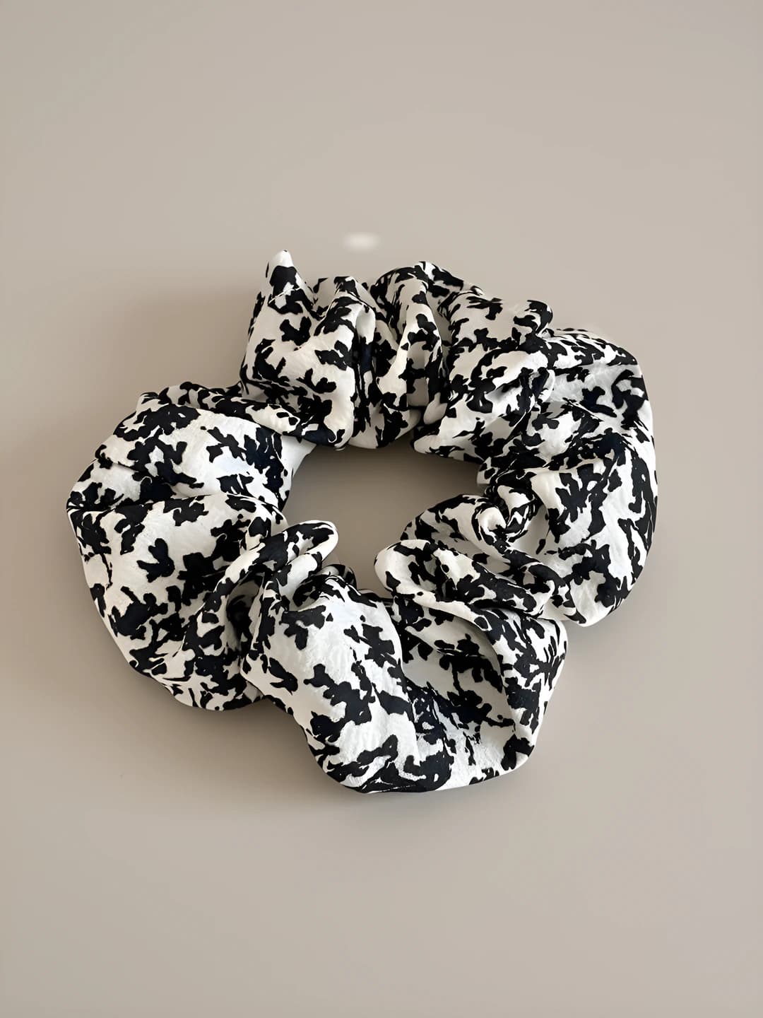 4# Black, floral