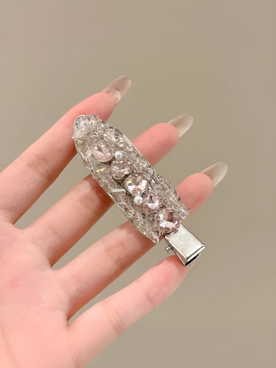 Pink crystal, 6.8 cm